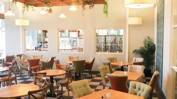 Squire's Garden Centre Shepperton — indoor dining and café area