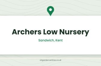 Archers Low Nursery — Sandwich, Kent (directory card)