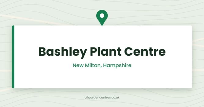 Bashley Plant Centre — New Milton, Hampshire (directory card)
