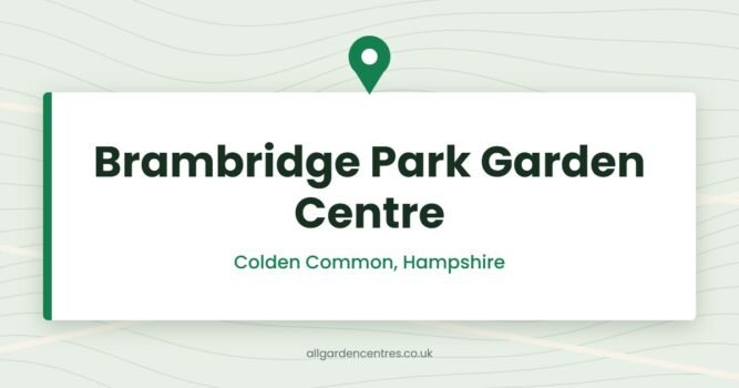 Brambridge Park Garden Centre — Colden Common, Hampshire (directory card)