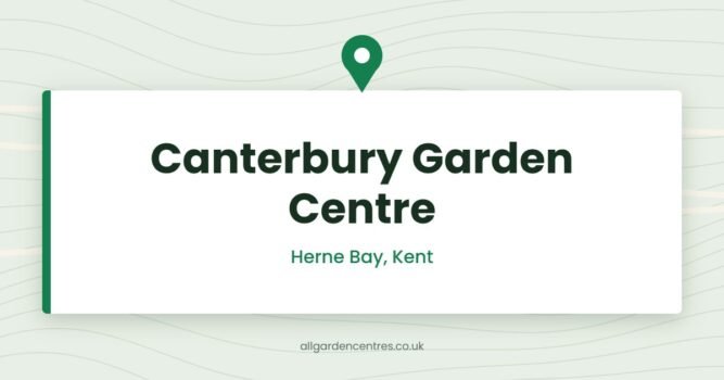 Canterbury Garden Centre — Herne Bay, Kent (directory card)