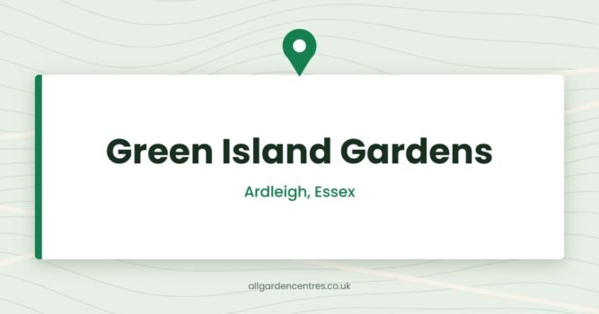 Green Island Gardens — Ardleigh, Essex (directory card)