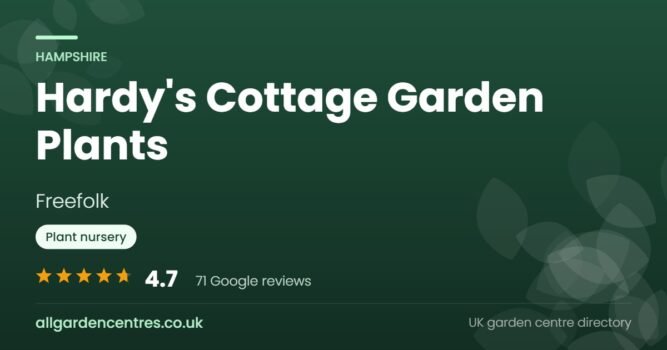 Hardy's Cottage Garden Plants, a garden centre in Freefolk, Hampshire