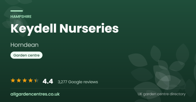 Keydell Nurseries, a garden centre in Horndean, Hampshire