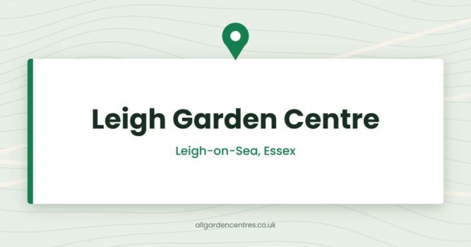 Leigh Garden Centre — Leigh-on-Sea, Essex (directory card)