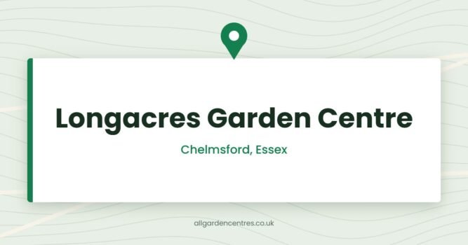 Longacres Garden Centre — Chelmsford, Essex (directory card)