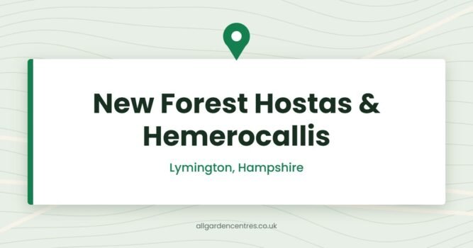 New Forest Hostas & Hemerocallis — Lymington, Hampshire (directory card)