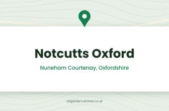 Notcutts Oxford — Nuneham Courtenay, Oxfordshire (directory card)