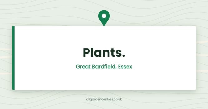 Plants. — Great Bardfield, Essex (directory card)