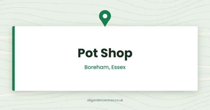 Pot Shop — Boreham, Essex (directory card)