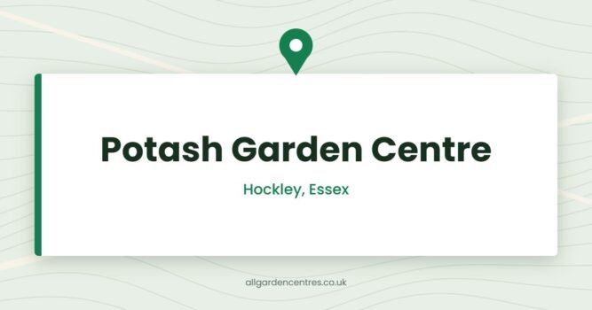 Potash Garden Centre — Hockley, Essex (directory card)