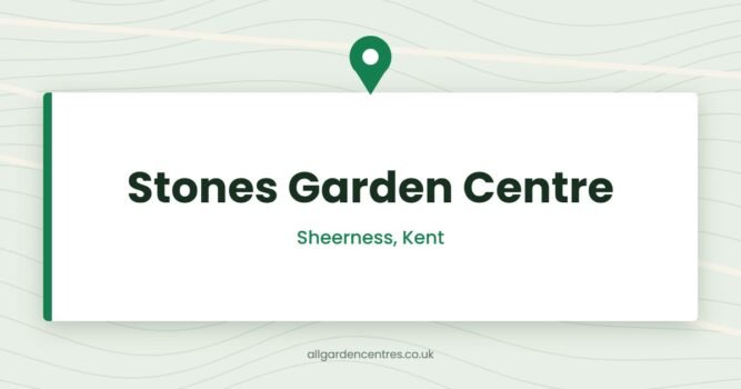 Stones Garden Centre — Sheerness, Kent (directory card)