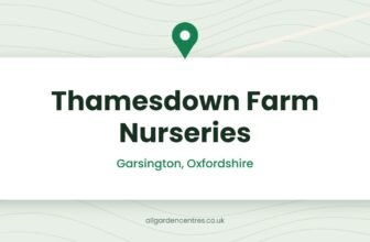 Thamesdown Farm Nurseries — Garsington, Oxfordshire (directory card)