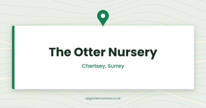 The Otter Nursery — Chertsey, Surrey (directory card)