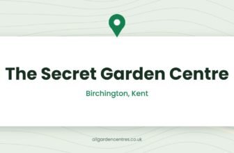 The Secret Garden Centre — Birchington, Kent (directory card)
