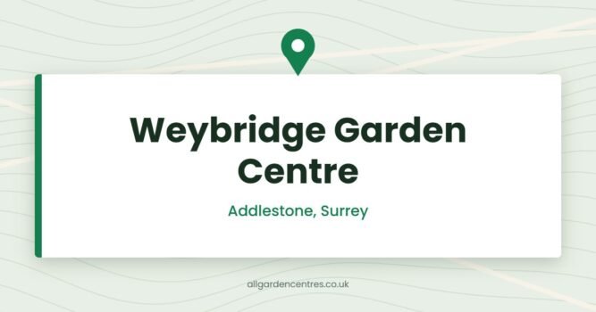 Weybridge Garden Centre — Addlestone, Surrey (directory card)