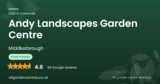 Andy Landscapes Garden Centre | Middlesbrough, North Yorkshire