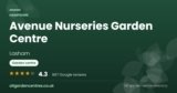 Avenue Nurseries Garden Centre | Lasham, Hampshire
