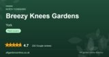 Breezy Knees Gardens | York, North Yorkshire