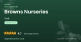 Browns Nurseries | York, North Yorkshire