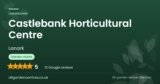 Castlebank Horticultural Centre | Lanark, Lanarkshire