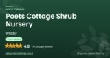 Poets Cottage Shrub Nursery | Whitby, North Yorkshire