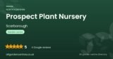 Prospect Plant Nursery | Scarborough, North Yorkshire