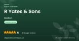 R Yates & Sons (Garden centre) | Malton, North Yorkshire