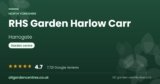 RHS Garden Harlow Carr | Harrogate, North Yorkshire