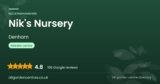 Shane’s Nursery | Denham, Buckinghamshire