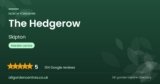 The Hedgerow | Skipton, North Yorkshire