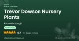 Trevor Dowson Nursery Plants | Knaresborough, North Yorkshire