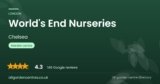 World’s End Nurseries | Chelsea, London